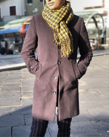Cappotto uomo,Lungo - Made in Italy