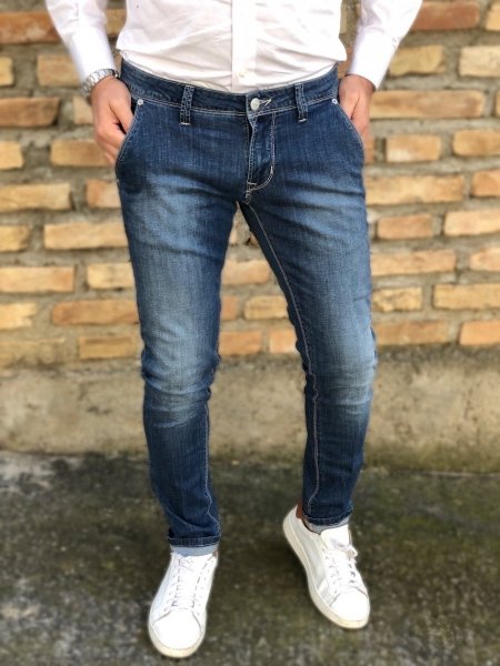 Jeans uomo - Slim - Jeans leggero - Jeans keyjey - Gogolfun.it