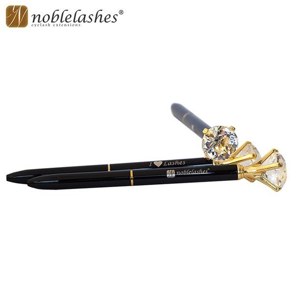Noble Lashes Kugelschreiber mit Diamant