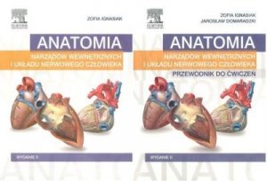 Anatomia narządów wewnętrznych i układu nerwowego człowieka + Przewodnik do ćwiczeń Komplet