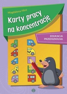 Karty pracy na koncentrację Edukacja przedszkolna