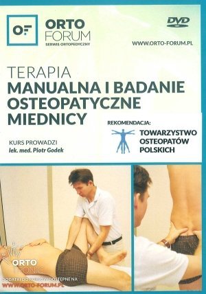 Terapia manualna i badanie osteopatyczne miednicy Płyta DVD