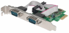 Kontroler COM Manhattan PCIe 2x RS-232/COM ICC