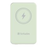 Powerbank Verbatim Charge 'n' Go Magnetic Wireless 10000mAh USB-C PD 3.0 Green