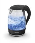 Czajnik szklany Esperanza &quot;Salto angel&quot; 1,7L czarny