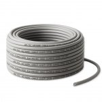 Kabel sieciowy Qoltec Patchcord skrętka UTP | Miedziany Cu | CAT6 | High speed 1Gb/s | LAN | 25m | Szary