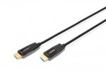 Kabel DIGITUS połączeniowy hybrydowy HDMI AOC HDMI-A męski-męski HDMI 2.1 UHD-2 8K@60Hz 48Gbps HDR, eARC, HDCP 2.2, CEC 20m