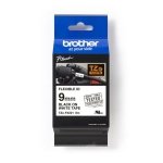 Taśma Brother TZe-FX221 9mm x 8m (TZEFX221) - biała, czarny nadruk