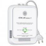 Czujnik tlenku węgla Qoltec (czadu) | detektor CO | alarm 85dB | LED