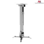 Uchwyt sufitowy Maclean MC-581 do projektora 43-65cm 20kg srebrny