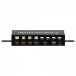 Przełącznik KVM Techly HDMI/USB 4x1 MultiViewer 4w1 FullHD 1080p