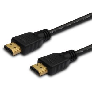 Kabel HDMI Savio CL-34 10m, czarny, złote końcówki, v1.4