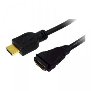 Kabel HDMI LogiLink CH0058 HDMI A 19-pin (M)&gt;HDMI A 19-pin (F) 5m