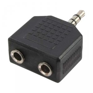 Adapter audio stereo LogiLink CA1002 3,5mm jack (M) &gt; 2x 3,5mm jack (F)