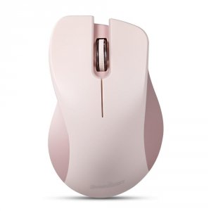 Mysz bezprzewodowa Perixx PERIMICE-621 optyczna 1600dpi 2.4 GHz, różowa, silent, cicha, bezklikowa