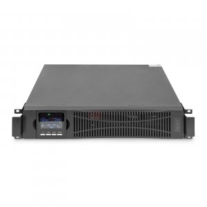 Zasilacz awaryjny UPS DIGITUS Online Rack 19&quot; 10000VA/10kW, 2U, USB, RS232, bez baterii (moduł baterii DN-170108)