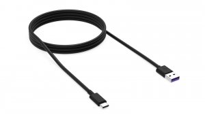 Kabel USB Krux KRX0054 USB-A =&gt; USB-C czarny 1,2m