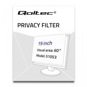 Filtr prywatyzujący RODO Qoltec 19&quot; (5:4)
