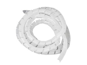 Osłona maskująca na kable Maclean MCTV-687 T (20.4*22mm) 3m transparentna spirala