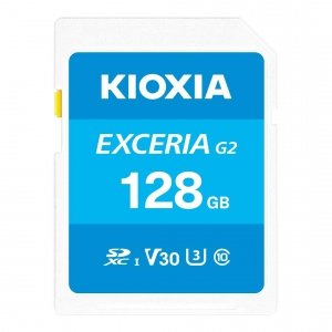 Karta pamięci SDXC KIOXIA EXCERIA G2 128GB UHS-I U3 V30