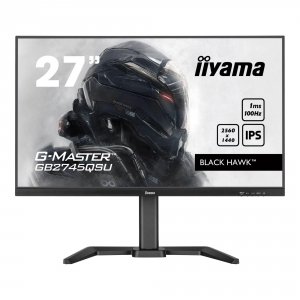 Monitor iiyama 27&quot; G-MASTER GB2745QSU-B2 BLACK HAWK IPS QHD 100Hz HDMI DP HUB głośniki