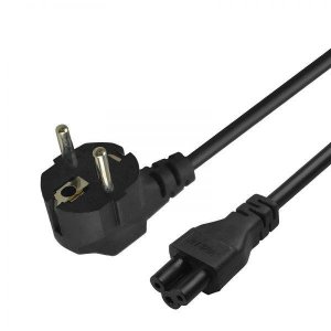 Kabel zasilający Savio CL-158 do notebooka &quot;koniczynka&quot; 3 m