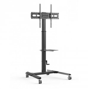 Stojak mobilny Techly 32&quot;-70&quot;, 40kg regulowany z półką