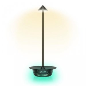 Lampka LED Techly bezprzewodowa stołowa dotykowa, RGB