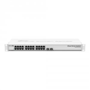Switch zarządzalny MikroTik CSS326-24G-2S+RM 24x 1GbE 2x 10GbE SFP+