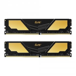 Pamięć DDR4 Team Group Elite Plus 64GB (2x32GB) 3200MHz CL22 1,2V Gold AMD