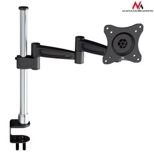 Uchwyt biurkowy do monitora Maclean MC-628 13-27&quot; 15kg czarny max VESA 100x100