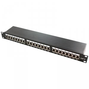 Patch panel LogiLink NP0048 19&quot; 24x RJ45 kat.6 ekranowany