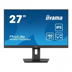 Monitor iiyama 27&quot; ProLite XUB2792QSU-B6 IPS 100Hz HDMI DP 4xUSB-A USB-B głośniki