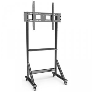 Stojak mobilny Techly TV 55-100” do 120kg regulowany półka AV