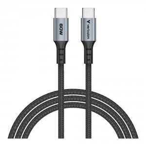 Kabel Verbatim USB-C(M) - USB-C(M) 1,2m, 60W, PD, czarny