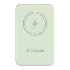 Powerbank Verbatim Charge 'n' Go Magnetic Wireless 10000mAh USB-C PD 3.0 Green