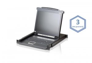Konsola LCD 19&quot; KVM ATEN CL1000N-ATA-AG 3 lata gwarancji