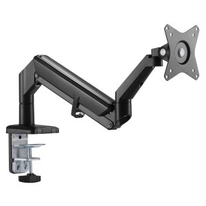 Uchwyt biurkowy do monitora Ergo Office ER-405B czarny, ze sprężyną gazową, 17&quot;-32&quot;, 9 kg