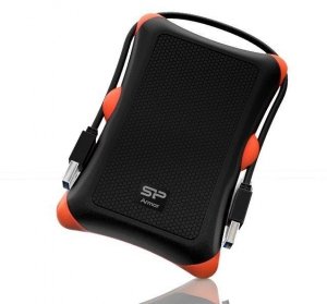 Dysk zewnętrzny Silicon Power ARMOR A30 2TB 2,5&quot; 5400 USB 3.0 BLACK / PANCERNY / wstrząsoodporny