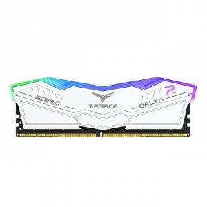 Pamięć DDR5 Team Group T-FORCE DELTA RGB 32GB (2x16GB) 6400MHz CL40 1,35V Biała