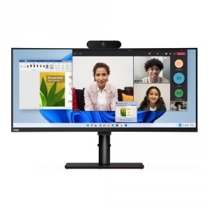 Monitor Lenovo 39,7&quot; ThinkVision P40w-20 (62DDGAT6EU) z kamerką MC50 IPS UW5K 75Hz HDMI DP HUB