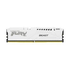 Pamięć DDR5 Kingston FURY Beast 32GB (1x32GB) 6000MHz CL40 1,35V White XMP