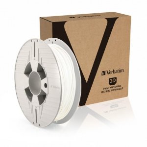 Filament do drukarek 3D Verbatim Tefabloc TPE 2,85 mm 0.5 kg biały