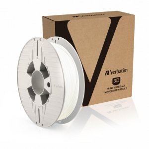 Filament do drukarek 3D Verbatim Tefabloc TPE 1,75 mm 0.5 kg biały