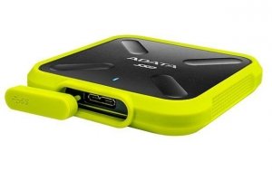 Dysk zewnętrzny ADATA SD700 512GB 2.5&quot;' USB 3.1 Czarno-żółty