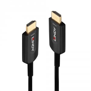 Kabel HDMI 2.1 LINDY Fibre Optic Hybrid Ultra High Speed 8K60 M/M 10m czarny
