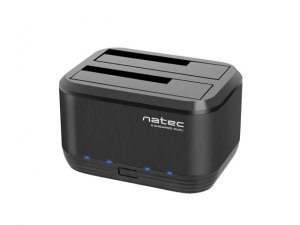 Stacja dokująca HDD/SSD Natec Kangaroo Dual SATA 2.5&quot; + 3.5&quot; USB 3.0 + zasilacz