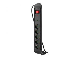 Listwa zasilająca Lanberg SP1 1.5m 5x 230V Schuko czarna