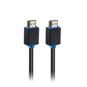 Kabel HDMI 2.0 LIBOX LB0136 HDMI-HDMI, 4K, Ethernet, 3m, czarno-niebieski