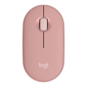 OUTLET: Mysz bezprzewodowa Logitech Pebble Mouse 2 M350s optyczna różowa - OTW OPAK